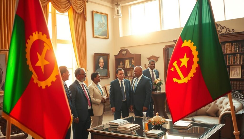 Diplomasi Angola
