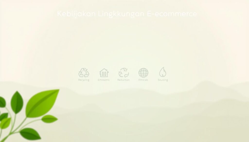 Kebijakan Lingkungan E-commerce