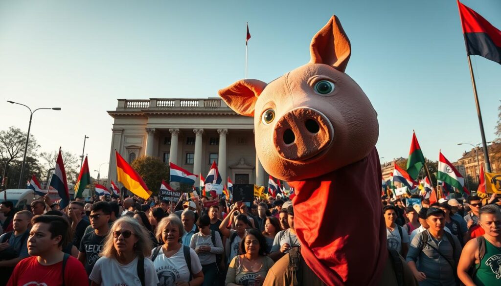 demonstrasi May Day