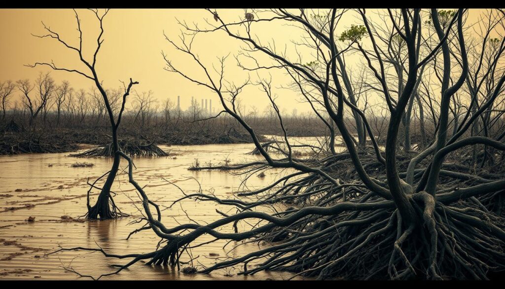 kerusakan hutan mangrove