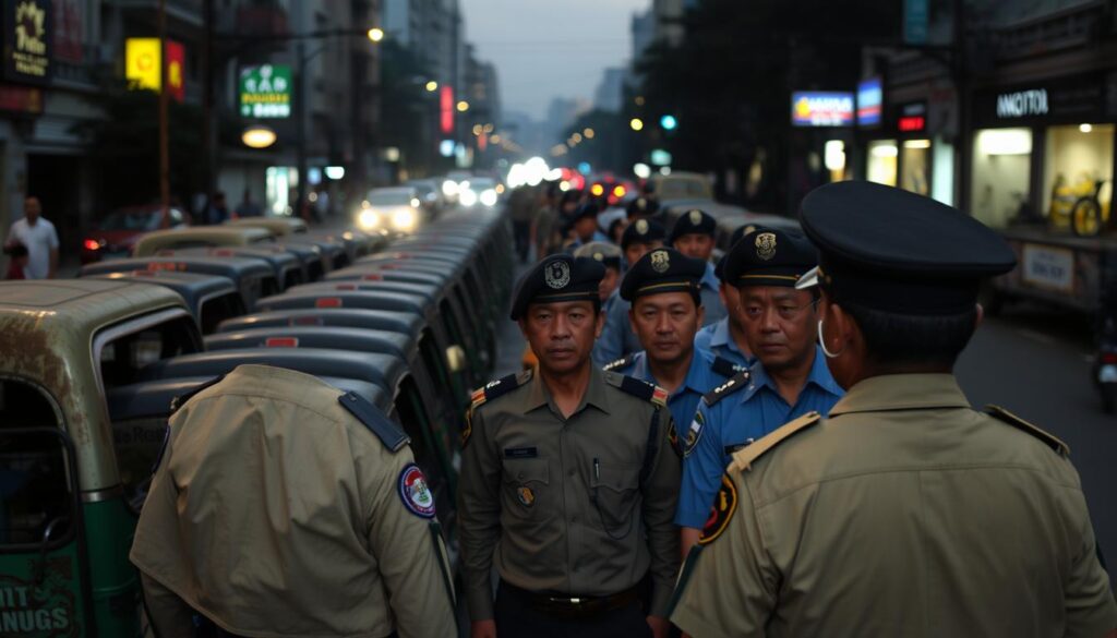tilang angkot ilegal